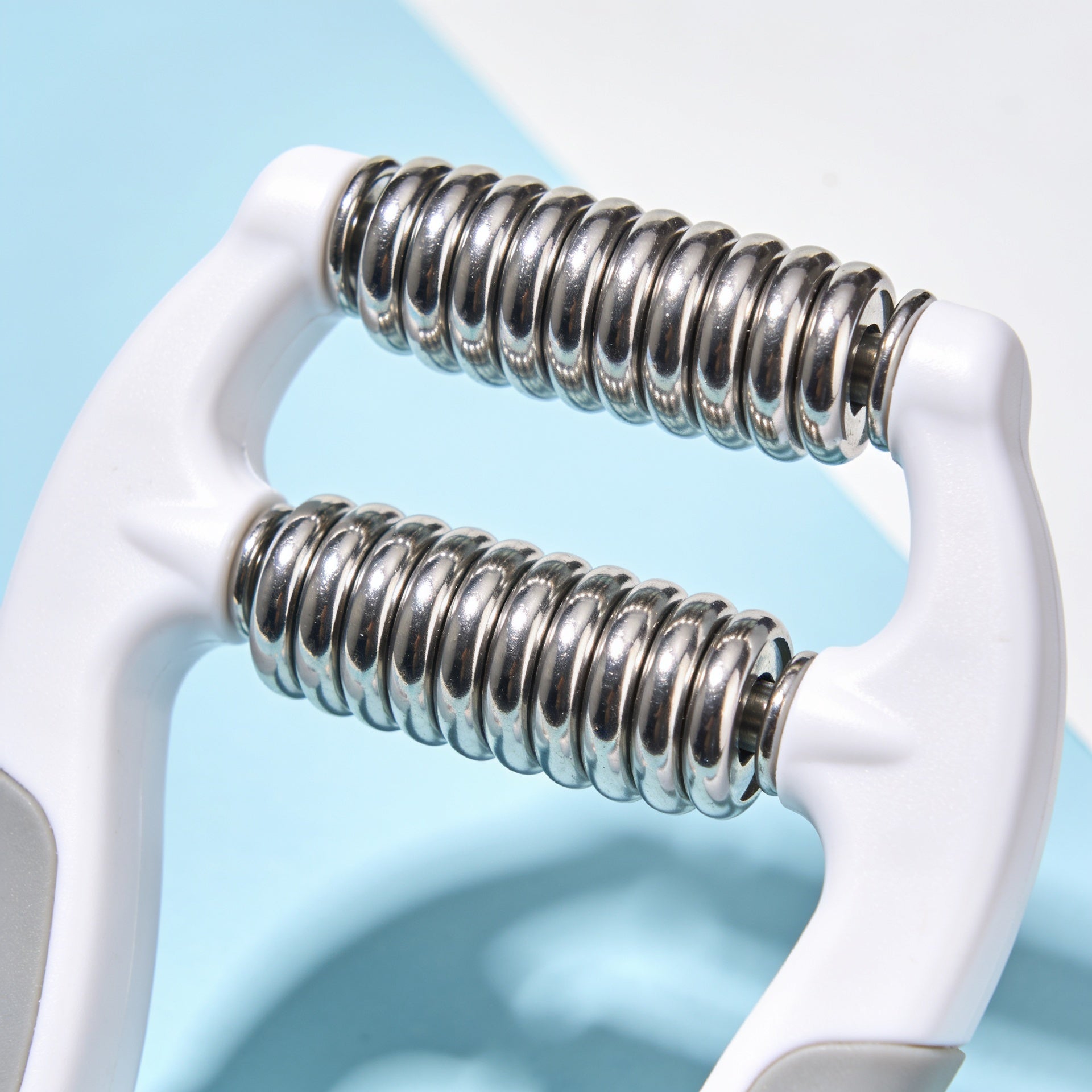 Zenhugo Finger & Thumb Massager Roller - dual-row chrome rollers
